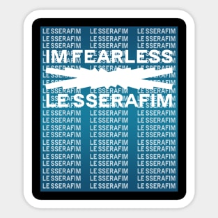 Le sserafim Im Fearless Sticker